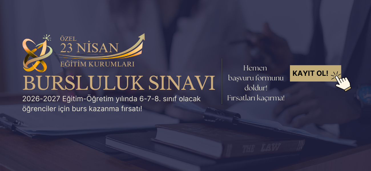 2026-2027 Eğitim- Öğretim yılında 6-7-8. sınıf olacak öğrenciler için burs kazanma fırsatı!